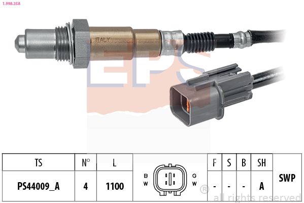 Sonda lambda EPS 1.998.358