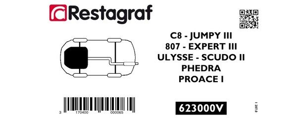 Kit de clip de fixation, carrosserie