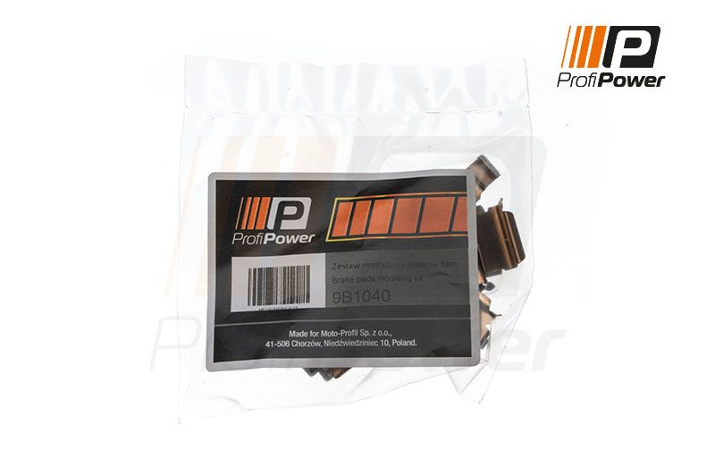 Sada příslušenství, obložení kotoučové brzdy ProfiPower 9B1040