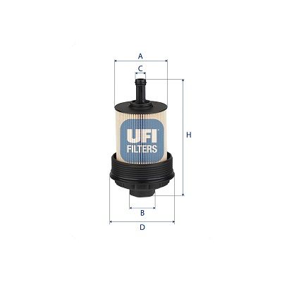 Filtru ulei UFI 25.285.00
