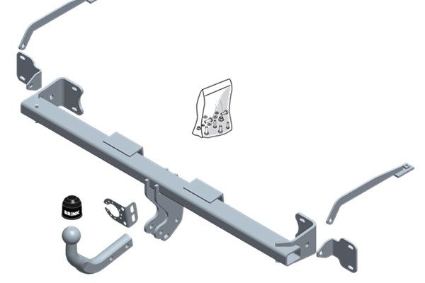 Zestaw zaczepu przyczepy BRINK 585900