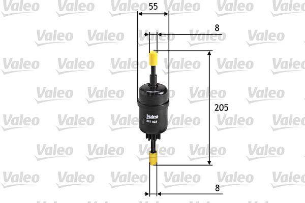 Palivový filter VALEO 587023