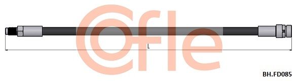 Przewód hamulcowy elastyczny COFLE 92.BH.FD085