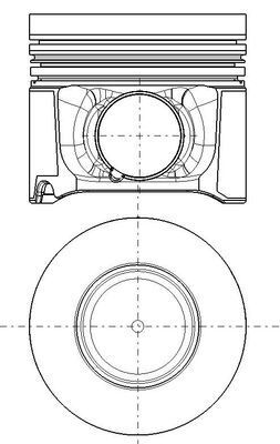 Tłok MAHLE 081PI00115000