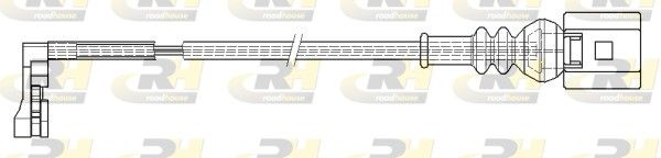Styk ostrzegawczy, zużycie okładzin hamulcowych ROADHOUSE 001204