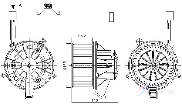 Pulseur d'air habitacle