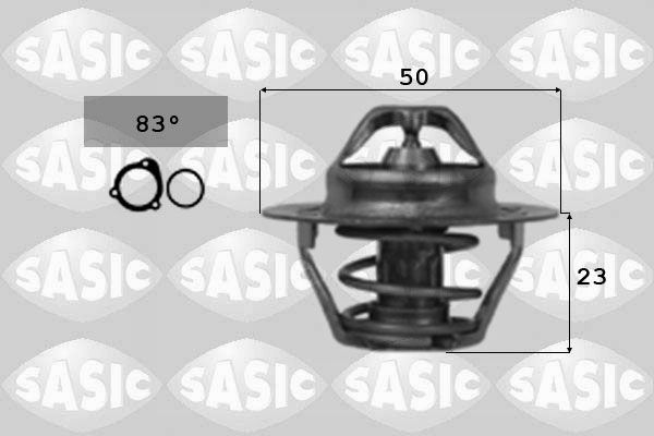 Termostat, środek chłodzący SASIC 3304002