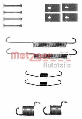 Set accesorii, sabot de frana METZGER 105-0842