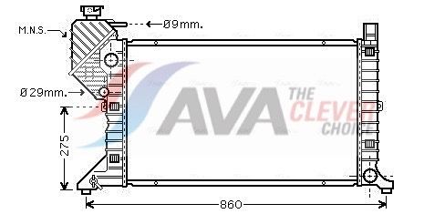 Радиатор, охлаждение двигателя