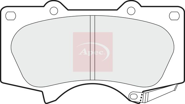 Apec - Front Brake Pad Set