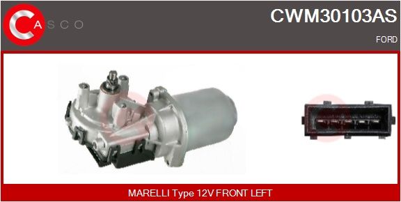 Levně Motor stěračů CASCO CWM30103AS