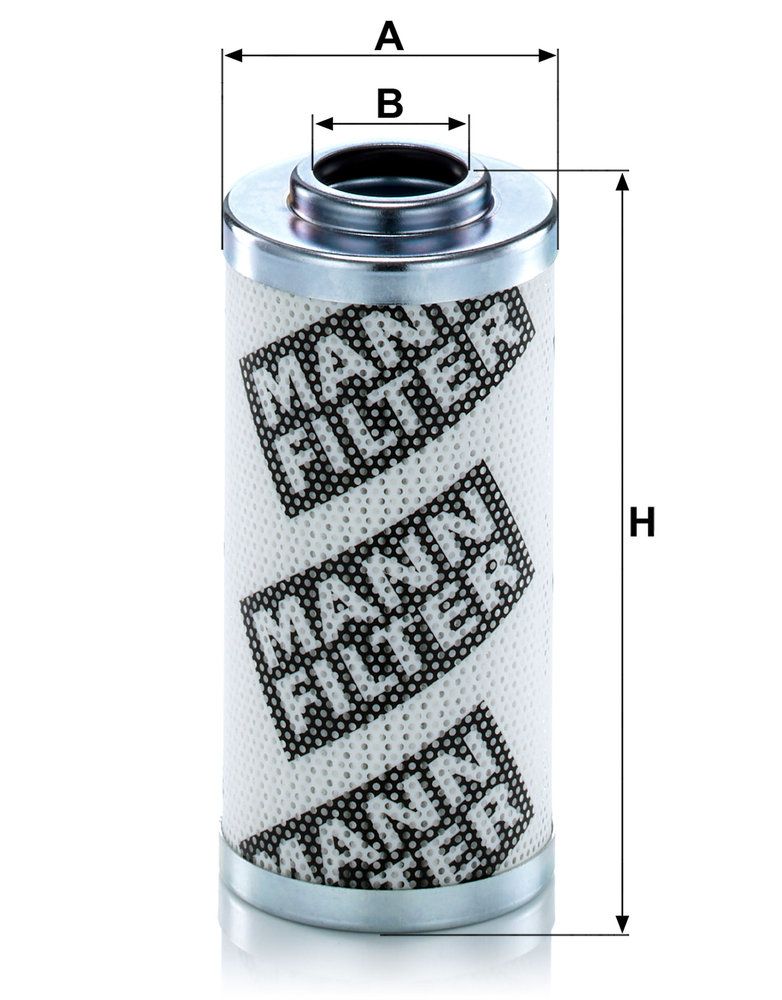 Levně Filtr, pracovní hydraulika MANN-FILTER HD 612/2 x