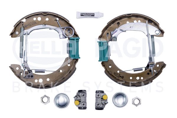Zestaw szczęk hamulcowych HELLA 8DB 355 004-731