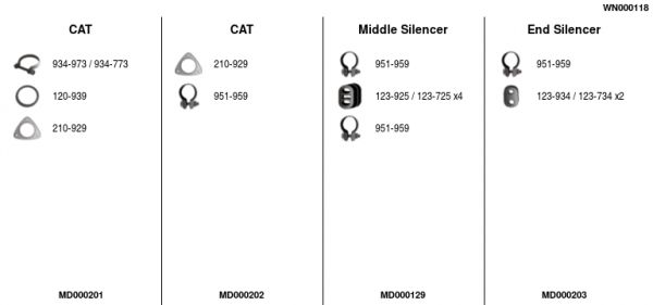 Układ wydechowy FA1 WN000118