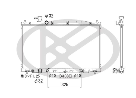Radiator, racire motor KOYORAD PL082124