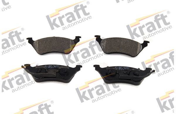 Sada brzdových destiček, kotoučová brzda KRAFT AUTOMOTIVE 6018517