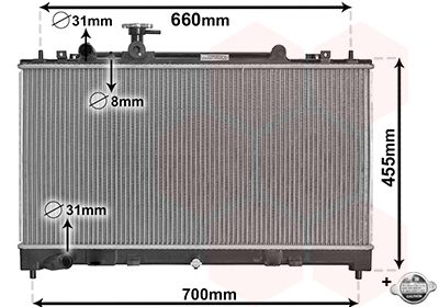 Radiateur, refroidissement du moteur