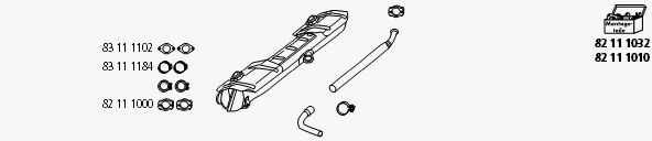 Układ wydechowy HJS VW_2624