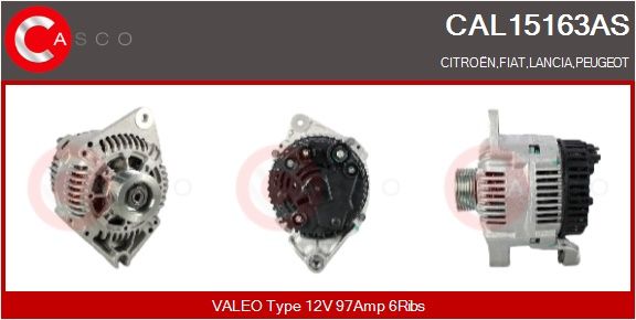 generátor CASCO CAL15163AS