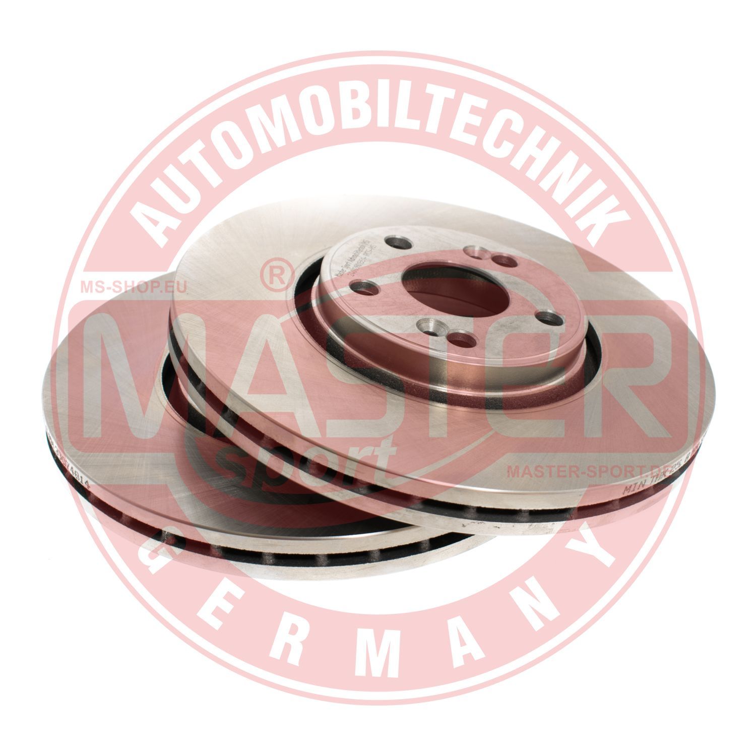 Tarcza hamulcowa MASTER-SPORT GERMANY 24012801351-SET-MS