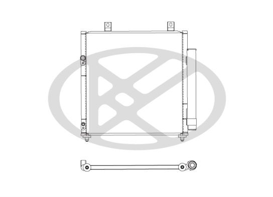 Condensator, climatizare KOYORAD CD030753M