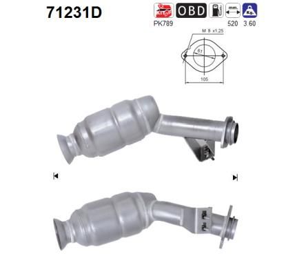 Katalizator AS 71231D