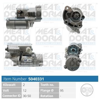 Rozrusznik MEAT & DORIA 5040331