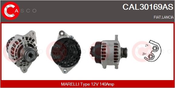 generátor CASCO CAL30169AS