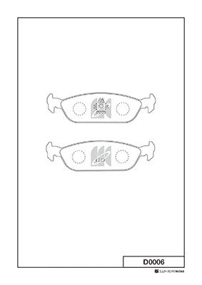 Kit de plaquettes de frein, frein à disque