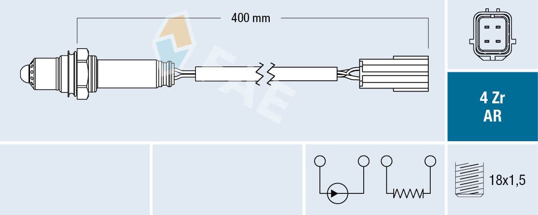 Sonda lambda FAE 75640