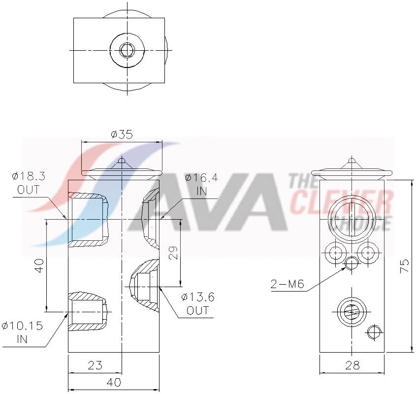 Расширительный клапан, кондиционер