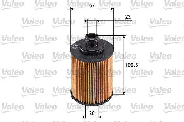 Olejový filter VALEO 586530