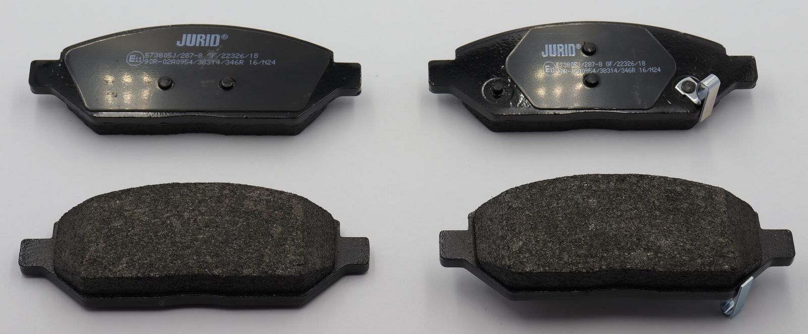 Комплект тормозных колодок, дисковый тормоз