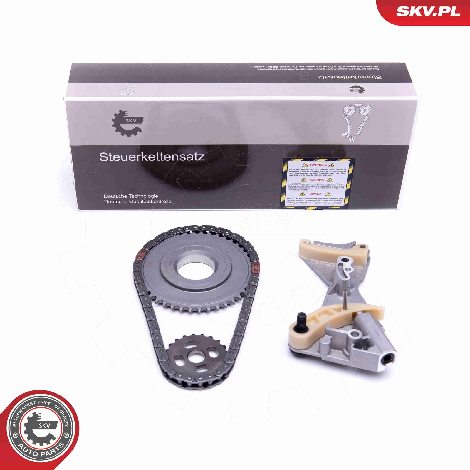 Ķēdes komplekts, Eļļas sūkņa piedziņa