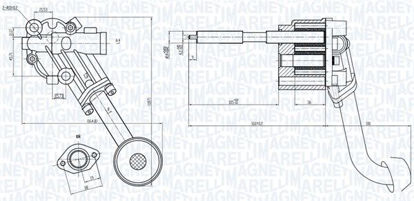 Pompa ulei MAGNETI MARELLI 351516000037