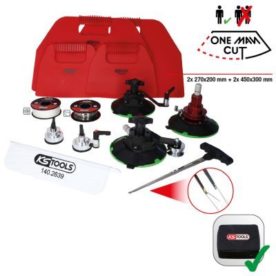 Extractor parbriz auto KS TOOLS 140.2630