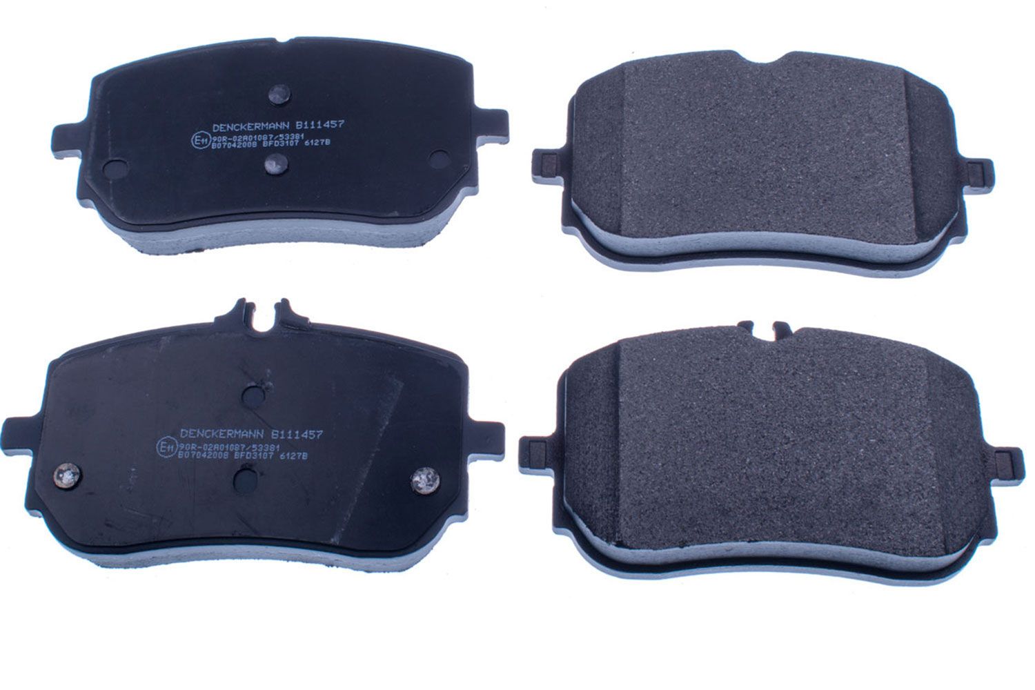 Zestaw klocków hamulcowych, hamulce tarczowe DENCKERMANN B111457