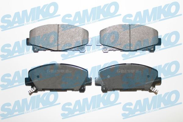 Sada brzdových destiček, kotoučová brzda SAMKO 5SP1607