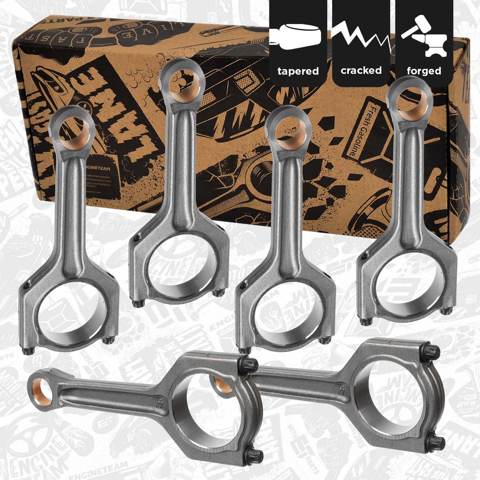Set biele ET ENGINETEAM boxET – service kit OM0046VR1