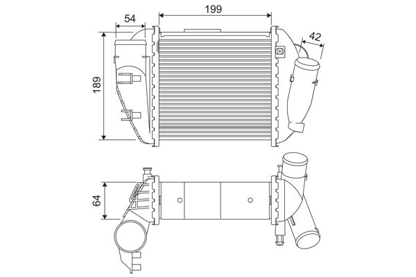 Kompressoriõhu radiaator