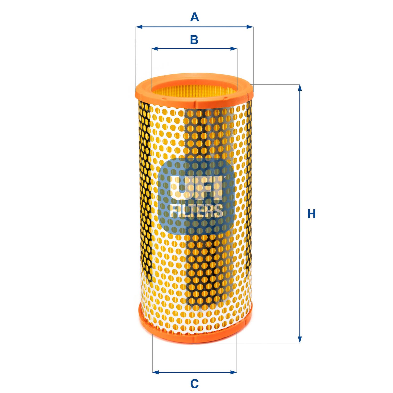 Vzduchový filtr UFI 27.253.00