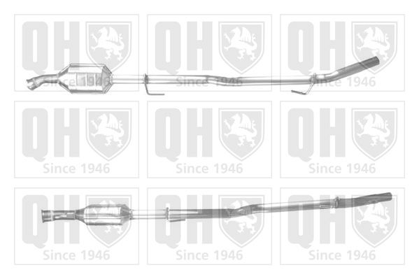 Katalizator QUINTON HAZELL QCAT80089H