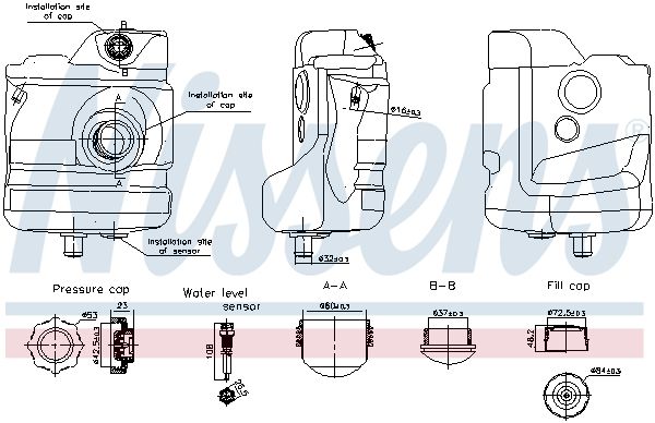 Vase d'expansion, liquide de refroidissement