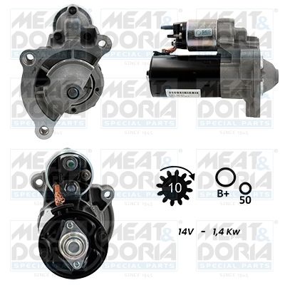 Rozrusznikoalternator MEAT & DORIA 5010040G