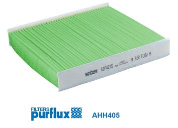 Filtr, wentylacja przestrzeni pasażerskiej PURFLUX AHH405