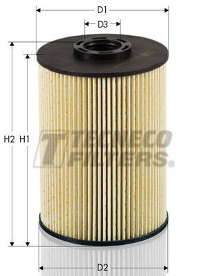 Filtr paliwa TECNECO FILTERS GS0927E