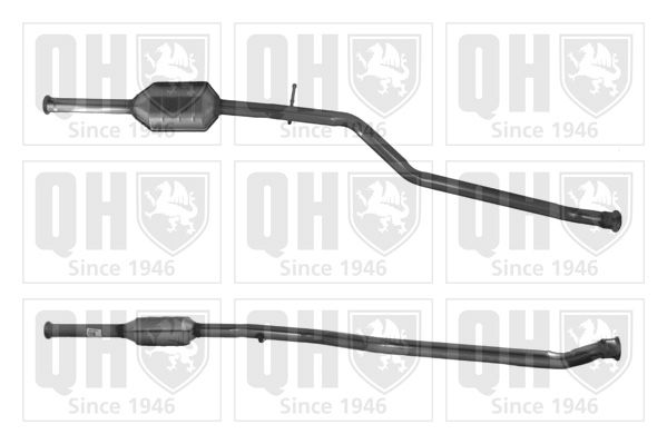 Katalizator QUINTON HAZELL QCAT80192H