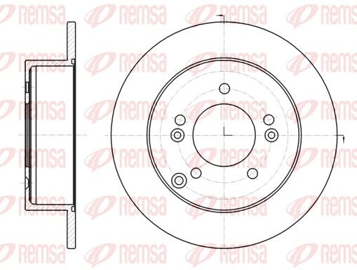 Brzdový kotouč REMSA 61293.00