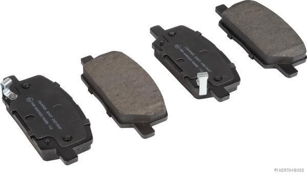 set placute frana,frana disc HERTH+BUSS JAKOPARTS J3600925