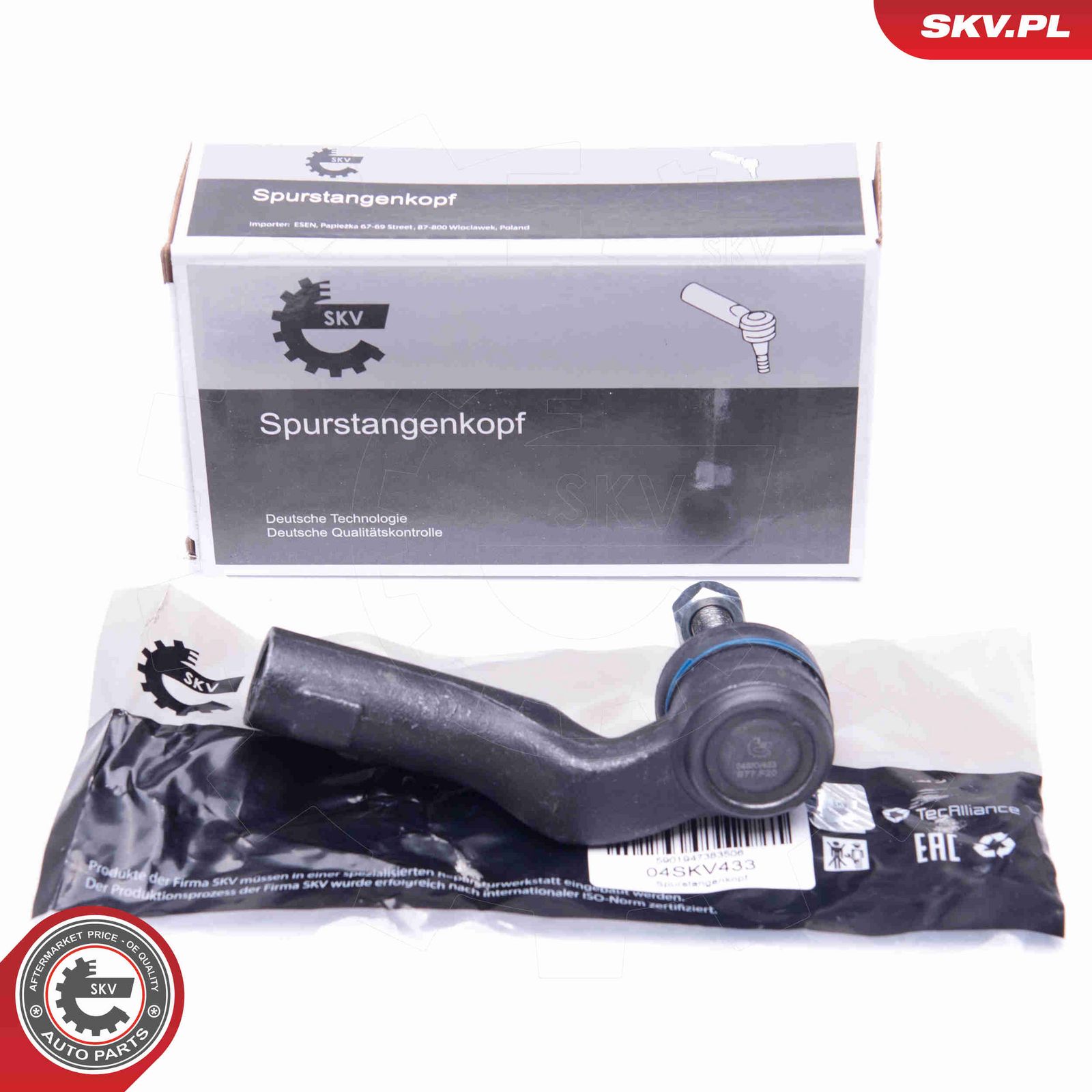 Наконечник поперечной рулевой тяги